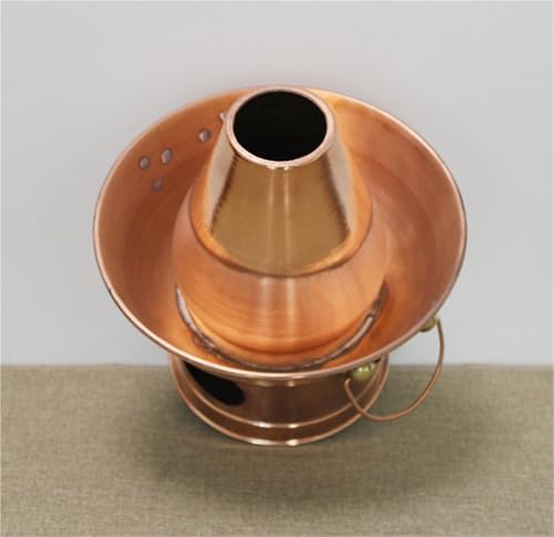 Olla de cobre para hot pot 30cm miniatura 2