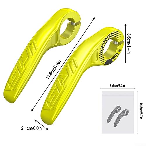 Manopole per manubrio bici Premium con estremità