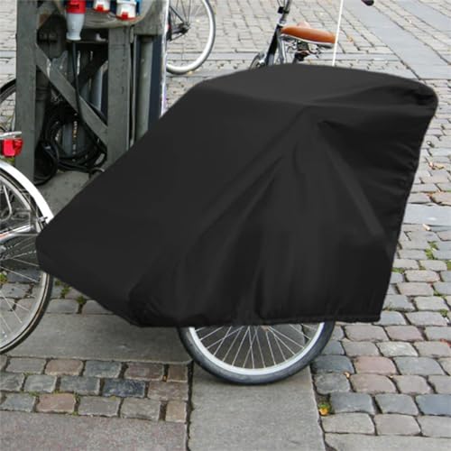 Faltgarage: Universell Abdeckung für Hundeanhänger & Lastenanhänger, 210D Wasserdicht, Winddicht, Reißfestes Oxford-Gewebe mit UV-Schutz