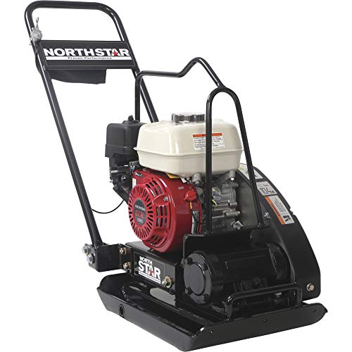 NorthStar Close-Quarters Plate Compactor -with 5.5 HP Honda...