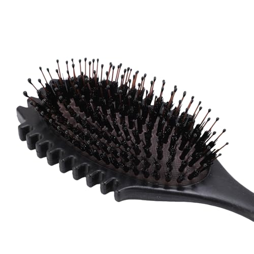 Plancha Cepillo para el Cabello Dioche con Diseño Ergonómico en V, de Doble Cara, Negro, para Todo Tipo de Cabello, Herramienta de Peinado Rápido miniatura 7