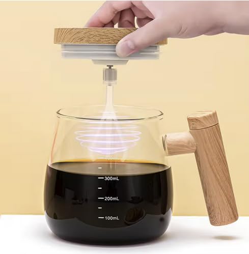 Image of Electric Self Stirring Coffee Mug, Automatic Mixing Cup