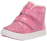 Mädchen Sneaker UGG Kid\'s Female Rennon II Glitter Leopard Shoe, Wild Berry, 7 (UK)