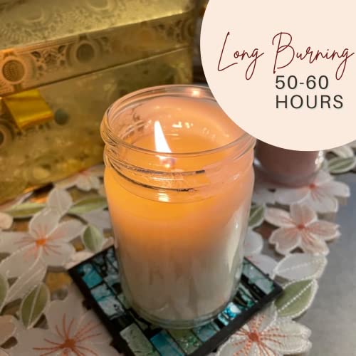 Nika's Home Pumpkin Pie Spice Soy Candle 12Oz Mason Jar Non-Toxic White Soy Handmade, Long Burning 50-60 Hours Highly Scented All Natural, Clean Burning Candle Gift Décor #TOP6