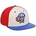 Marvel Captain America Youth Chibi Adjustable Snapback Hat (IVO/RBL, One Size) Ivory/Royal Blue