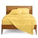 Bare Home Twin XL Sheet Set - College Dorm Size - Premium 1800 Ultra-Soft Microfiber Sheets Twin Extra Long - Double Brushed - Hypoallergenic - Wrinkle Resistant (Twin XL, Lemon Drop)