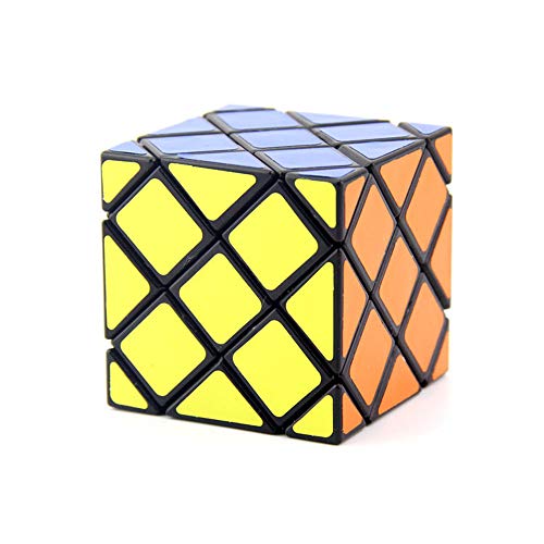 Yealvin Cube magique à 8 axes, 6 facettes, noir, Twisty Puzzles