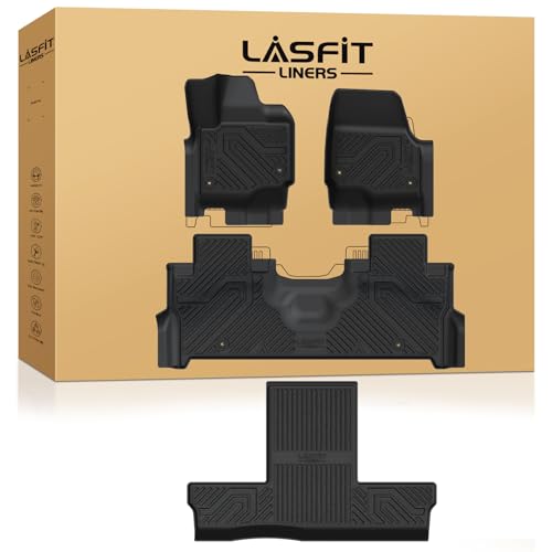 Image of LASFIT Floor Mats for 7 Seats Ford 2025 2026 2027 Expedition Max