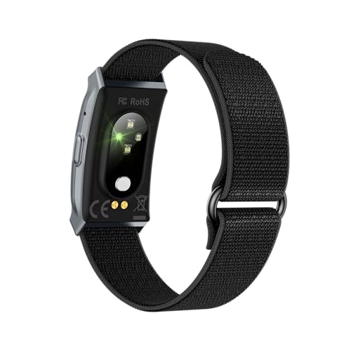Image of Fitness Band Pro with 50-Day Battery, Heart Rate, SpO2 & Sleep Tracker (Black)