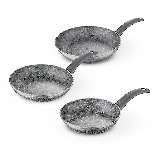 BERGNER by Vissani - Set 3 padelle 20-24-28cm in