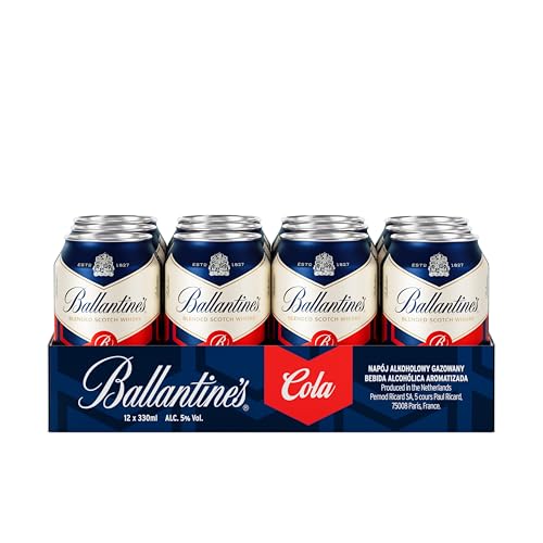 Ballantine's Whisky&Cola REDI Cóctel 12 unidades - 250 ml