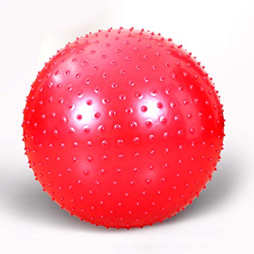YDJGY Pelota Fitness 75 cm Con Masaje PúAs Antideslizante Para Fisioterapia, Gimnasio, Embarazo Y Ejercicio En El Hogar, Incluida La Bomba Aire
