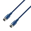 Adam Hall 3 Star Series MIDI-kabel, 0.75m, blauw