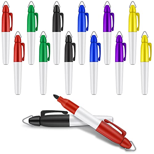 Chrisfall 12 Pcs Mini Markers