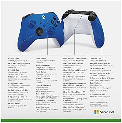 Microsoft Xbox Bezprzewodowy Kontroler Blue (Xbox Series X)