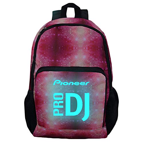 Preisvergleich Produktbild Pioneer Pro Dj Rucksäcke Große Kapazität Rucksack Printed Reisetasche Camping Wanderrucksack Mode Daypack Pioneer Pro Dj Kinderrucksäcke (Color : A10, Size : 31 X 17 X 45cm)