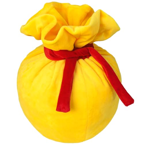 Travel-Friendly Animal Bells Bag Drawstring Plush Travel Makeup Cosmetic Storage Bags Organizer with Embroidered Star Patch Two Size (Large)3