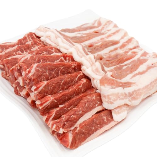 [肉職人厳選]至福の焼肉セットC 計約1kg 加美町産ブランド豚 おだしまポーク [関精肉畜産 宮城県 加美町 44581357] 牛カルビ 焼き肉 豚 カルビ