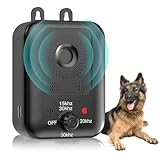 Ultrasuoni Antiabbaio, 3 Livelli Dispositivo Anti Abbaio Cani, Impermeabile Ricaricabile Ultrasuoni per Cani Portata 33 Piedi, Interni & Esterni - Anti Abbaio per Cani Piccola Media e Grossa Taglia
