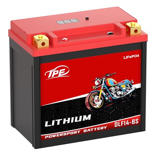 Image of YTX14 12.8V 8Ah Lithium Battery - Lightweight, Fast Charging, Reliable Start, Fits Motorcycle, ATV, UTV, Jet Ski