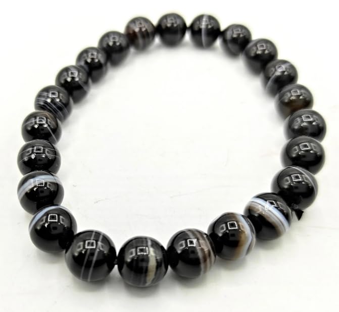 Astro Cart Sulemani Hakik Stone Original Certified Bracelet सुलेमानी हकीक ब्रासलेट Akik Stone Bracelet Black Hakik Bracelet Beautiful Akik Bracelet for Astrological Purpose
