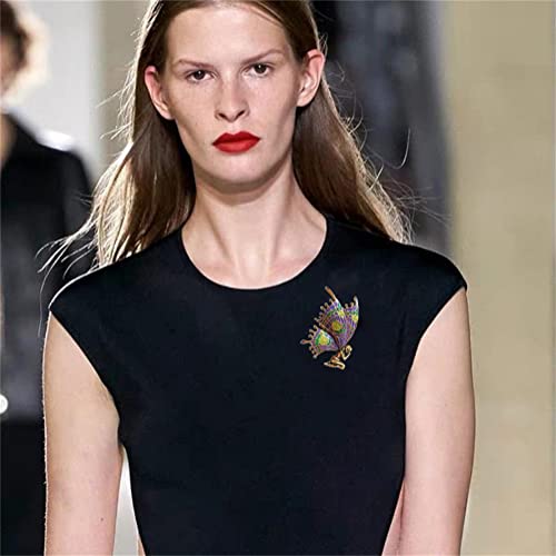 Afsjeep Butterfly Wings Fairy Brooches For Women Enamel Brooch Pins Angel Praying Designer Dripping Oil Brooch Pin Jewelry For Girls Wedding/Banquet/Birthday Party #TOP1