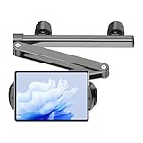 Tablet Halterung Auto - Kopfstützenhalterung mit verstellbarem Aluminiumarm für 6.1-13 Zoll Geräte - Stabile und sichere Halterung für Familienreisen, Kinderunterhaltung und Business-Videokonferenzen