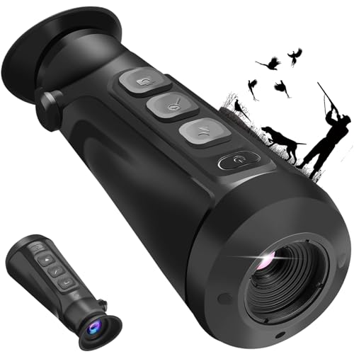 ZIYOUHU Thermal Monocular-256x192 (50 Hz) Thermal Imaging Monocular for Hunting, 25mm Focal Lens Thermal Scopes for Night Hunting Camping,Handheld Infrared Thermal Monocular Night Vision