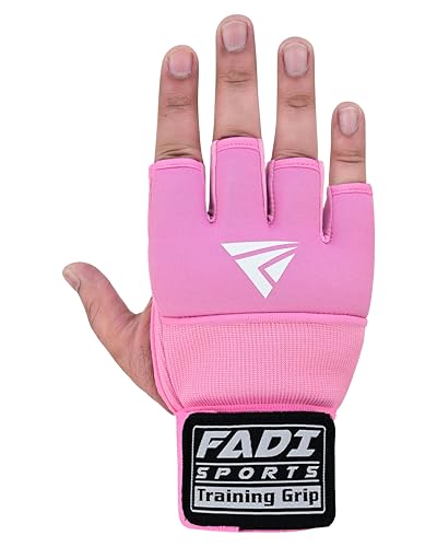 Image of Gel Boxing Hand Wraps Inner Gloves for Men & Women, Quick Slip-On Padded Knuckle Protection with Wrist Support for MMA, Muay Thai & Kickboxing, Heavy Bag & Martial Arts