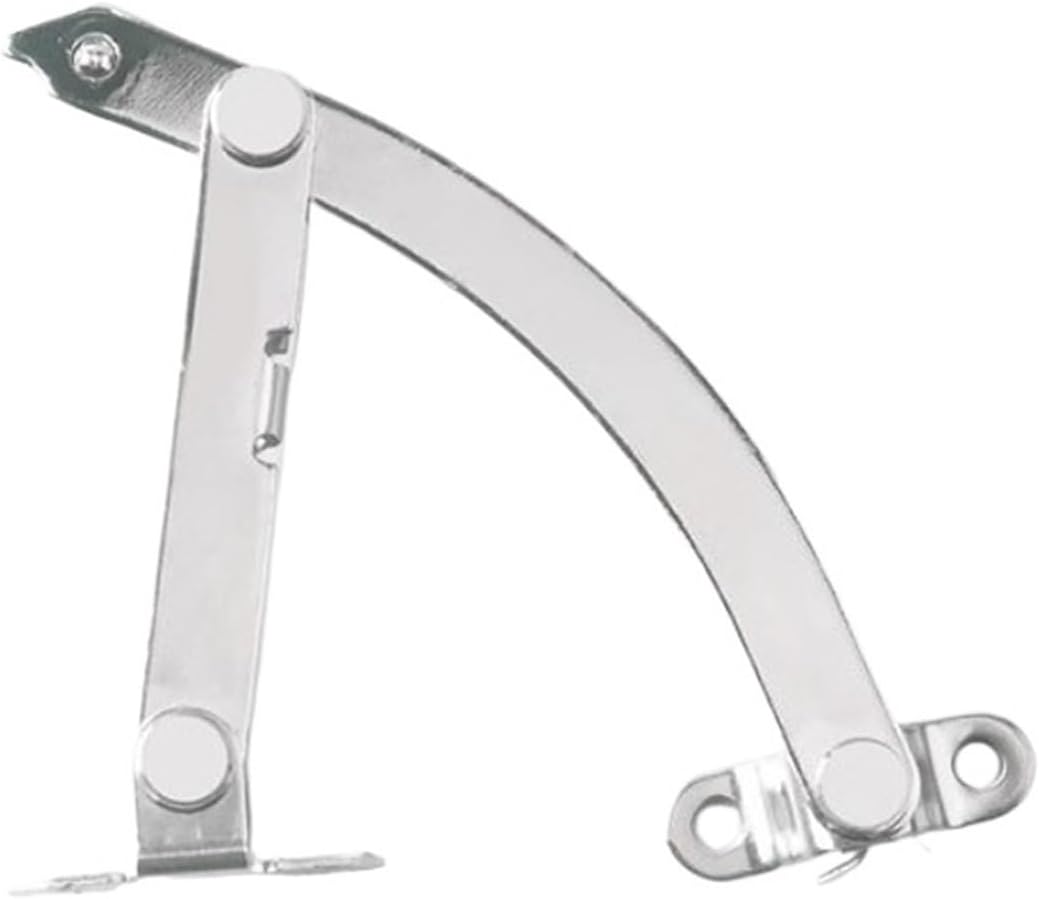 Door Limiter Flat Locator Windproof Folding Pull Rod Extrapolating Fixed Household Hardware Accessories Closer(S x Right)