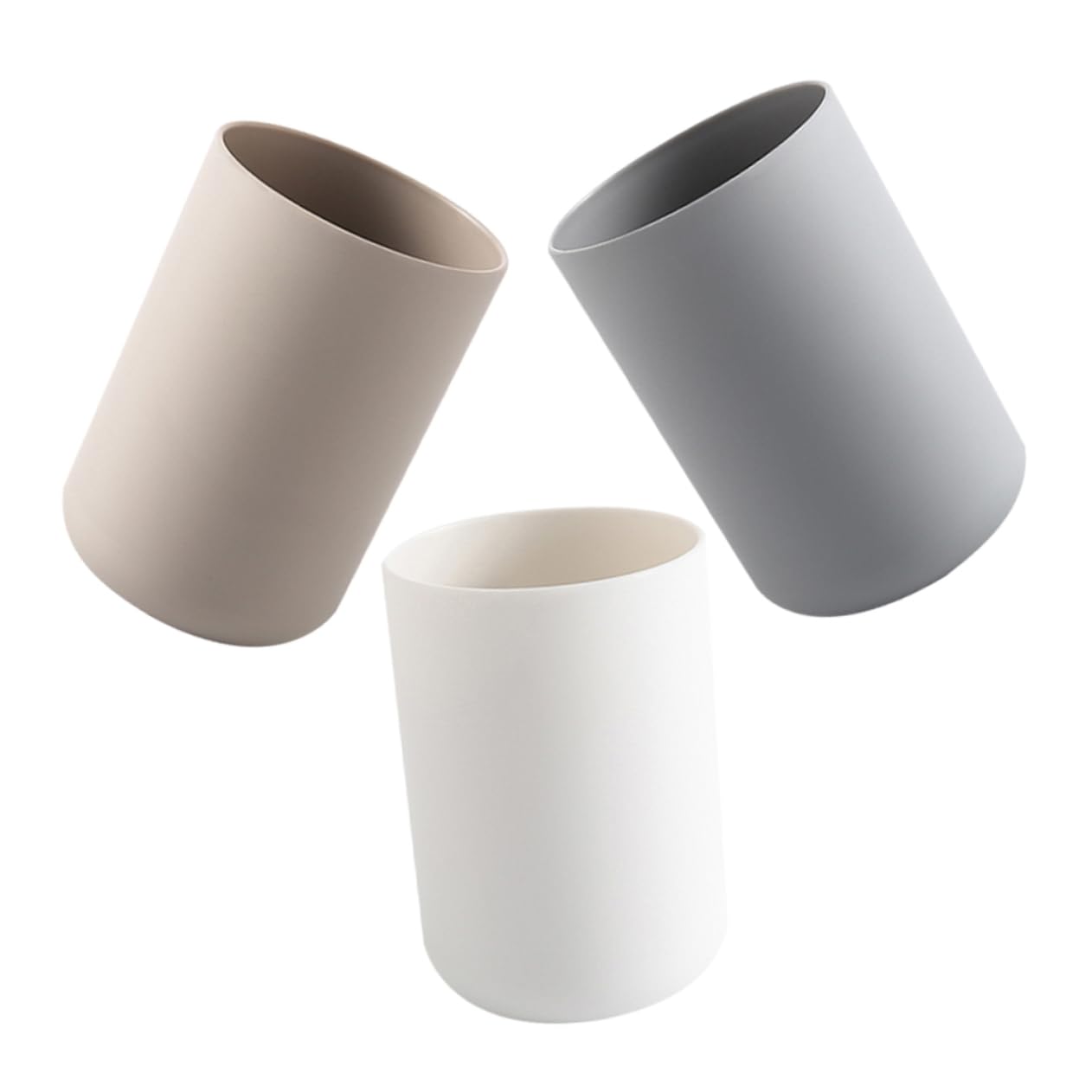 Ciieeo 15 Pezzi Tazza Tazza da Bagno Tazze per Spazzole Porta Spazzolino Tazze per Spazzolino da Denti Porta Spazzolino da Denti Tazze di Dentifricio Tazze per Bere per La Casa Tazze per