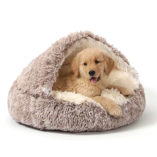 NOYAL Hooded Donut Bed Small & Medium