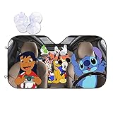 BHUOKNG Windshield Sun Shade - Blocks Uv Rays Sun Visor Protector Sunshade to Keep Your Vehicle Cool...