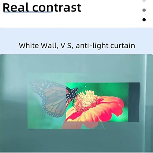 Pantalla de proyector manual 60" 16:9 HD para interiores miniatura 5