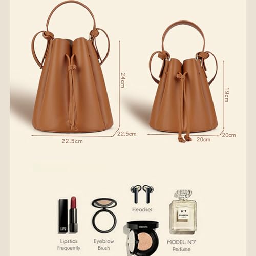 Sac messager en forme de pétale rétro chic avec cordon de serrage - 4