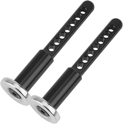 Miniatura 5 de Metal Front and Rear Extended Body Post Mounts Shell Column with Magnet for 110 RC Crawler Car Axial SCX10 II 90046