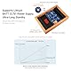 Waveshare 7.3inch E6 Full Color E-Paper with Solid Wood Photo Frame, Ultra-Long Standby, 800 x 480 Resolution(Batteries NOT Included)