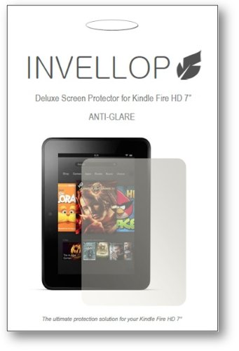 ANTI-GLARE 3-pack Screen protectors for Kindle Fire HD 7-Inch