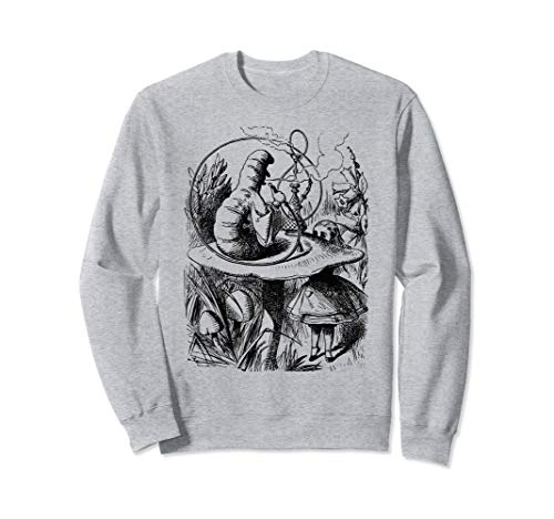 Alice in Wonderland Smoking Caterpillar Sweatshirt