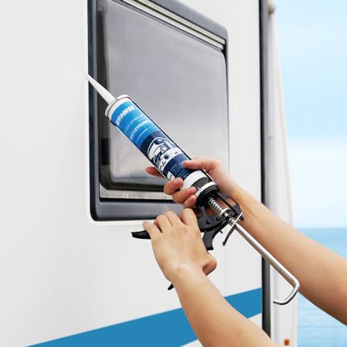 Kohree KR4124-KOHREE Rv Roof Sealant 2 Pack, Self-Leveling Lap Sealant White, Rv Caulking Sealant thumb #6