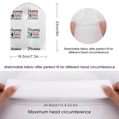 Jesus is The Reason for The Christmas Season Kids Beanie Hat for for Girls Boys Children Cap Winter Knitted Chemo Cancer Headwear Accessories Gifts Decoration Black2