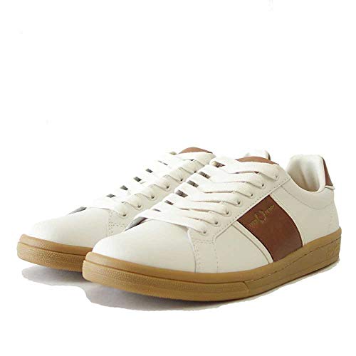 [フレッドペリー] B 9191 760（ユニセックス） B721 Leather/Debossed Branding (LightEcru 23.0cm)