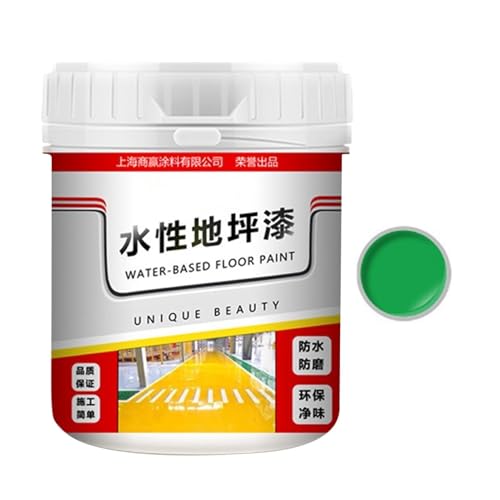 Peinture ciment pour béton extérieur – 500 g – Peinture béton à séchage rapide – Revêtement en ciment antidérapant pour extérieur – Peinture de...