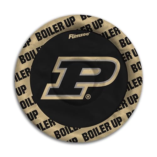 YouTheFan NCAA Purdue Boilermakers Flimzee Bean-Bag Flying Disc