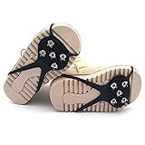 Universelle Rutschfester Greifdorn Anti Rutsch Greifer Spikes Schuhabdeckung Schnee Rutschhemmender Nagel Steigeisen Spikes Abdeckung 5 Zähne Sicherer Gehen Joggen Angeln Wandern
