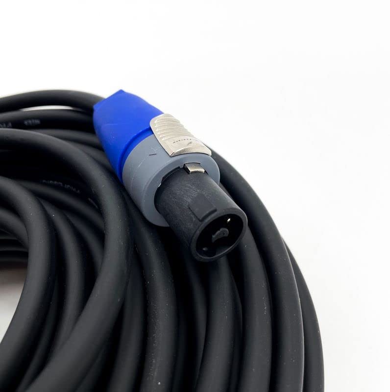 Lautsprecherkabel 20 Meter 2x 2,5mm² Neutrik NL2FX 20m Speakon-Stecker SPK PA Speaker Twist Professional Audiokabel Boxenkabel