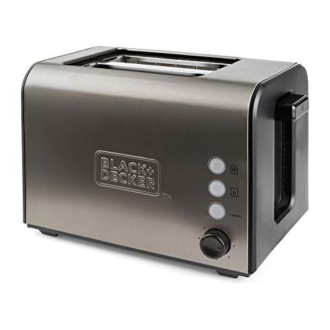 Black+Decker BXTO900E - Tostadora de pan en acero inoxidable 900W Cover