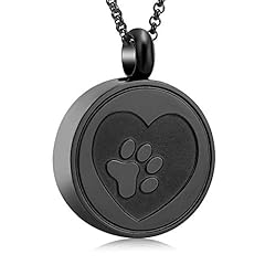 Cat ashes necklace-Black