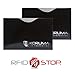 Price comparison product image Koruma RFID Blocking Sleeve Paypass Credit Debit Card Protector ID Theft Protection Holder - 2 pack (HBLS(2)