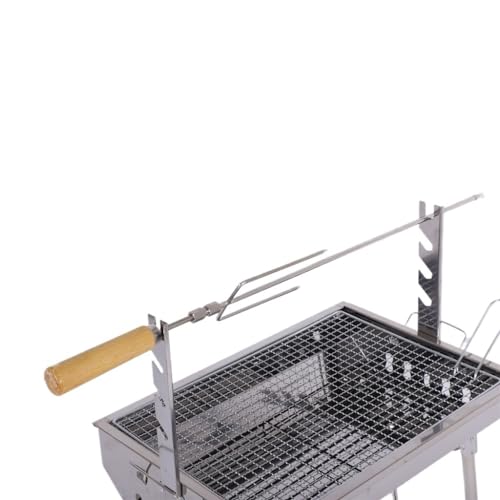 Parrilla de malla de acero inoxidable de alta resistencia y estante plegable 6